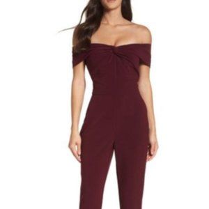 Adelyn Rae off the shoulder Karlie jumpsuit